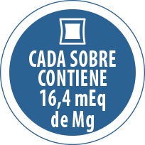 Cada sobre contiene