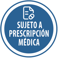 Sujeto a prescripción médica