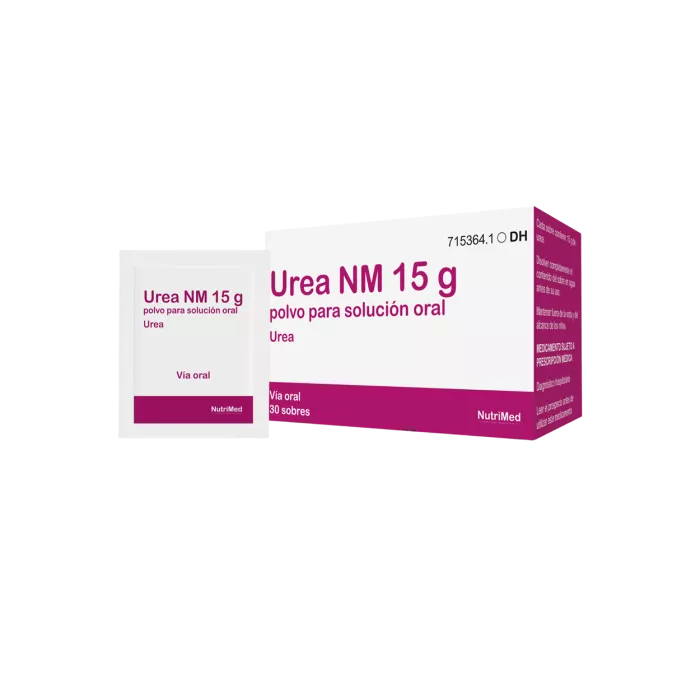 Urea NM 15 g polvo para solución oral