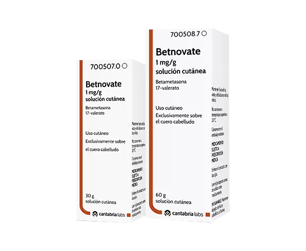 Betnovate solución cutánea