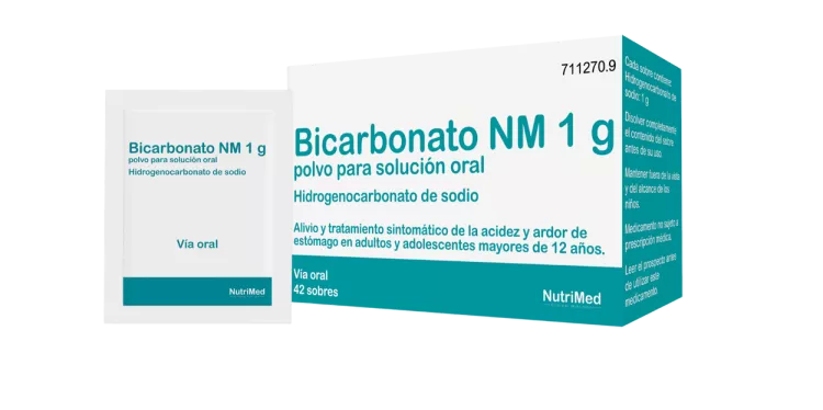 Bicarbonato NM 1 g polvo para solución oral