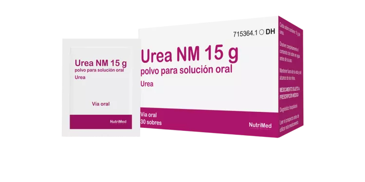 Urea NM 15 g polvo para solución oral