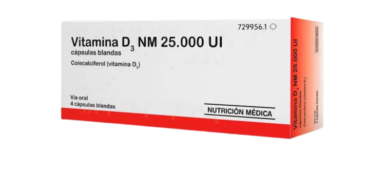 Vitamina D3 NM 25.000 UI